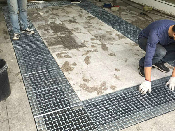 洗車房水溝蓋板案例