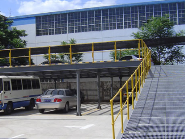 停車場(chǎng)鋼格板案例